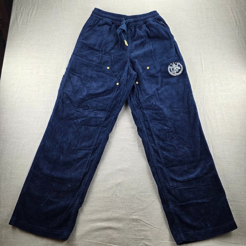 Puma X Rhuigi Corduroy Pants Men's Small Persian Blue 620891 15 New